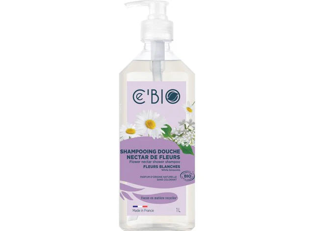 Ce Bio Organic White Flowers Shampoo Shower - 1000 Ml