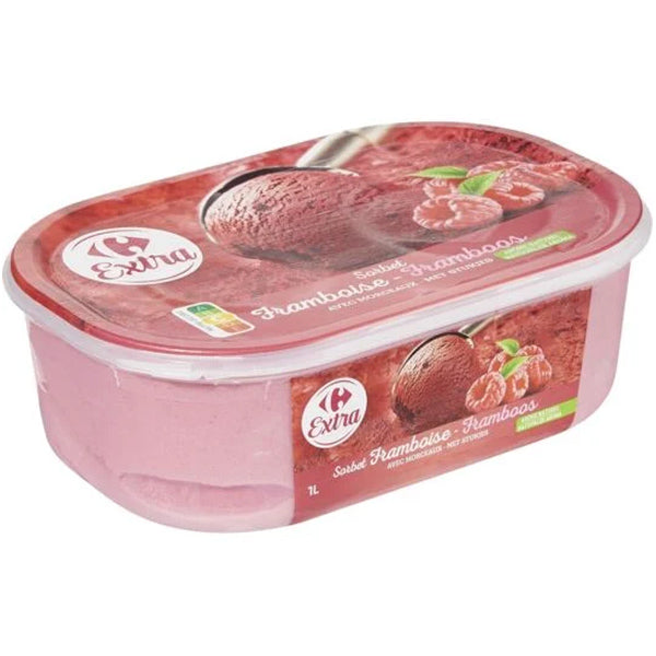 Carrefour Raspberry Sorbet  - 540 G
