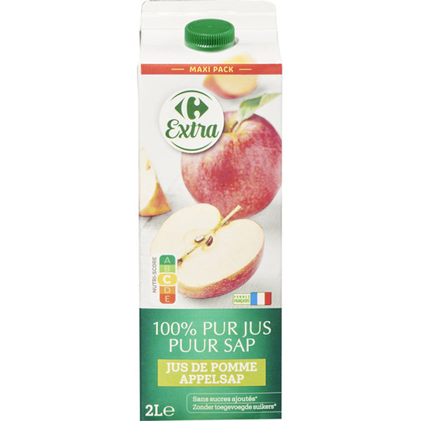 Carrefour Apple Juice  - 2 L