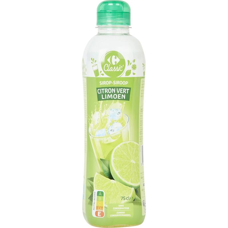 Carrefour Lime Cordial  - 75Cl