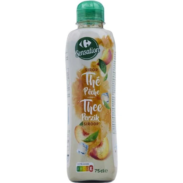 Carrefour Iced Tea Peach Cordial  - 75Cl