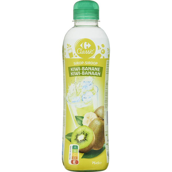 Carrefour Kiwi Banana Cordial  - 75Cl