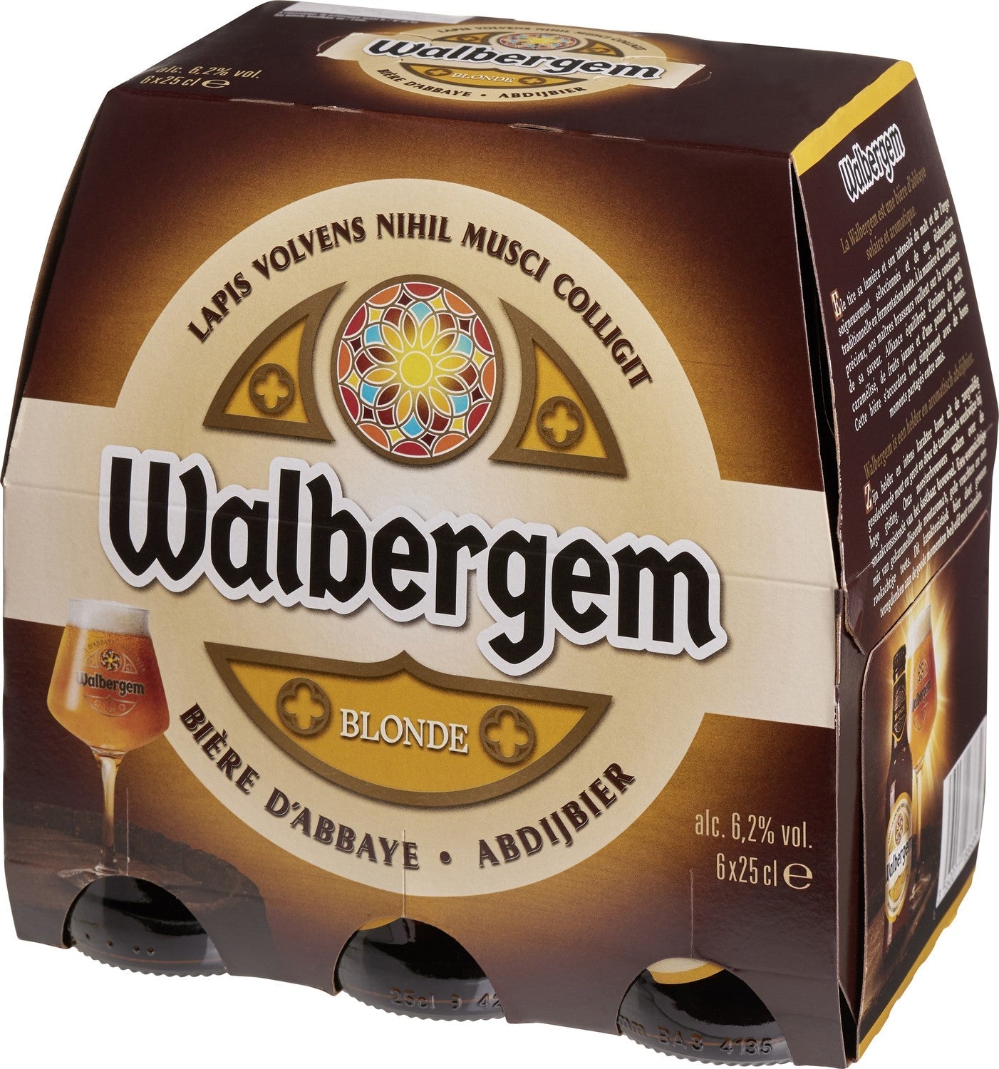 Walbergem Walberg Blonde Beer 6.2%  - 25Cl