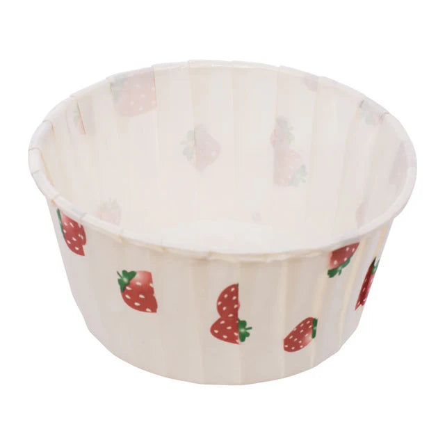 Redman Soufflã‰ Baking Case Strawberry 62X40Mm  - 50 Pcs