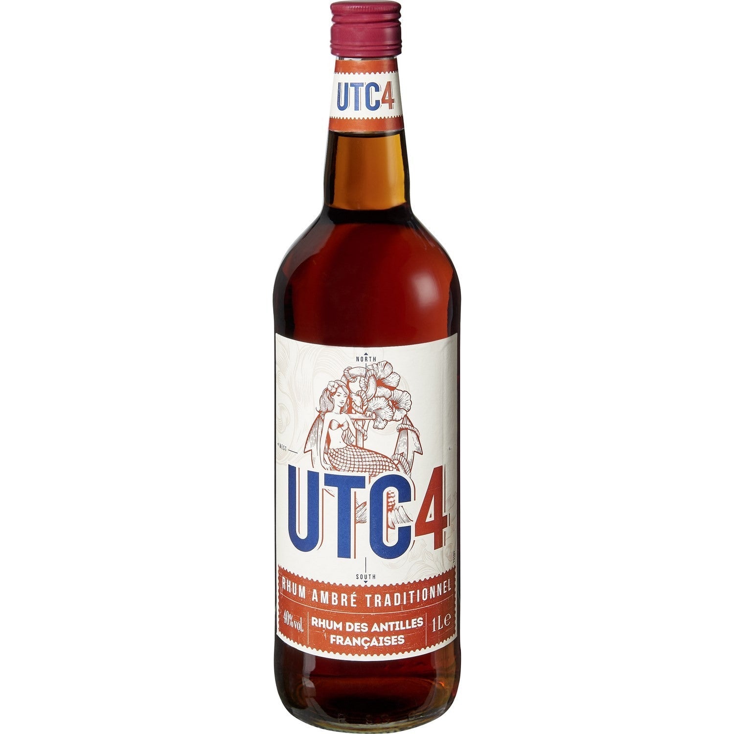 Carrefour Traditional Amber Rum 40%  - % 1L