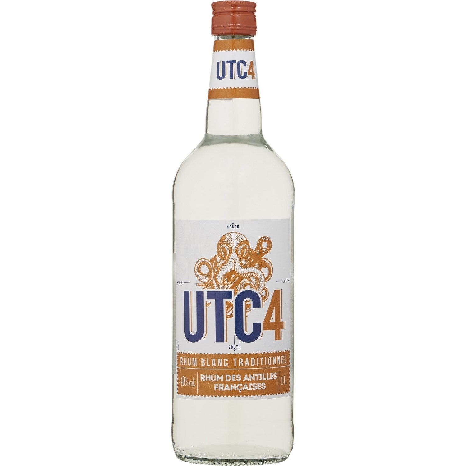Carrefour Traditional White Rum 40%  - % 1L