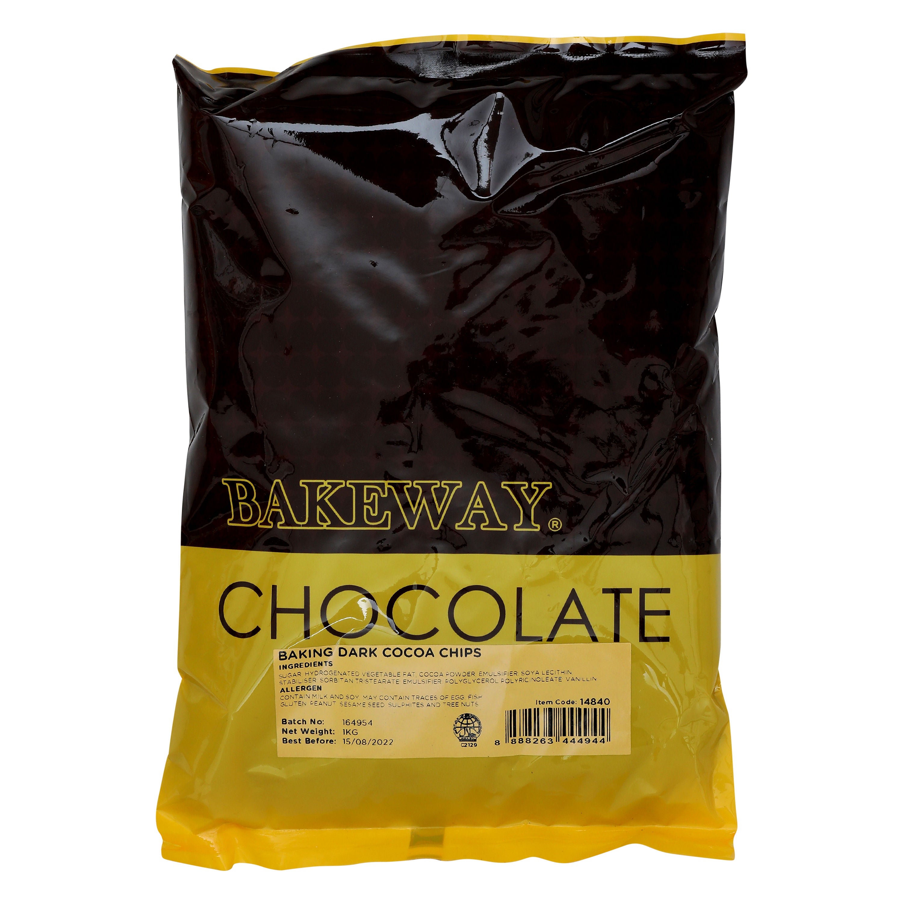 Bakeway Baking Dark Cocoa Chips - 1 Kg