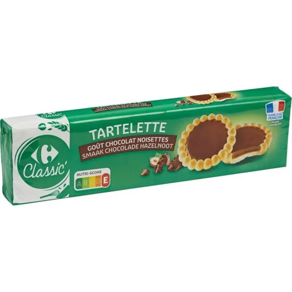 Carrefour Chocolate Hazelnut Tartlets  - 150 G