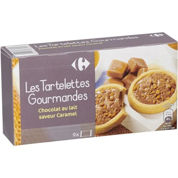 Carrefour Salted Caramel Tartlets  - 125 G