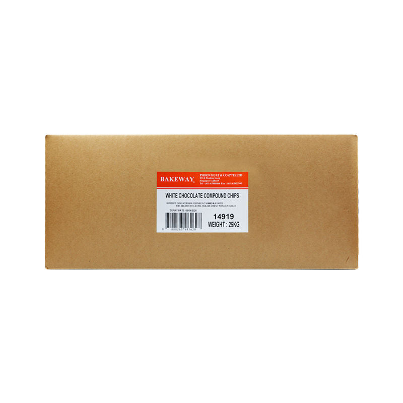 Barry CallebautChoc Comp White Chip Isw-Dr-9260 - 25 Kg