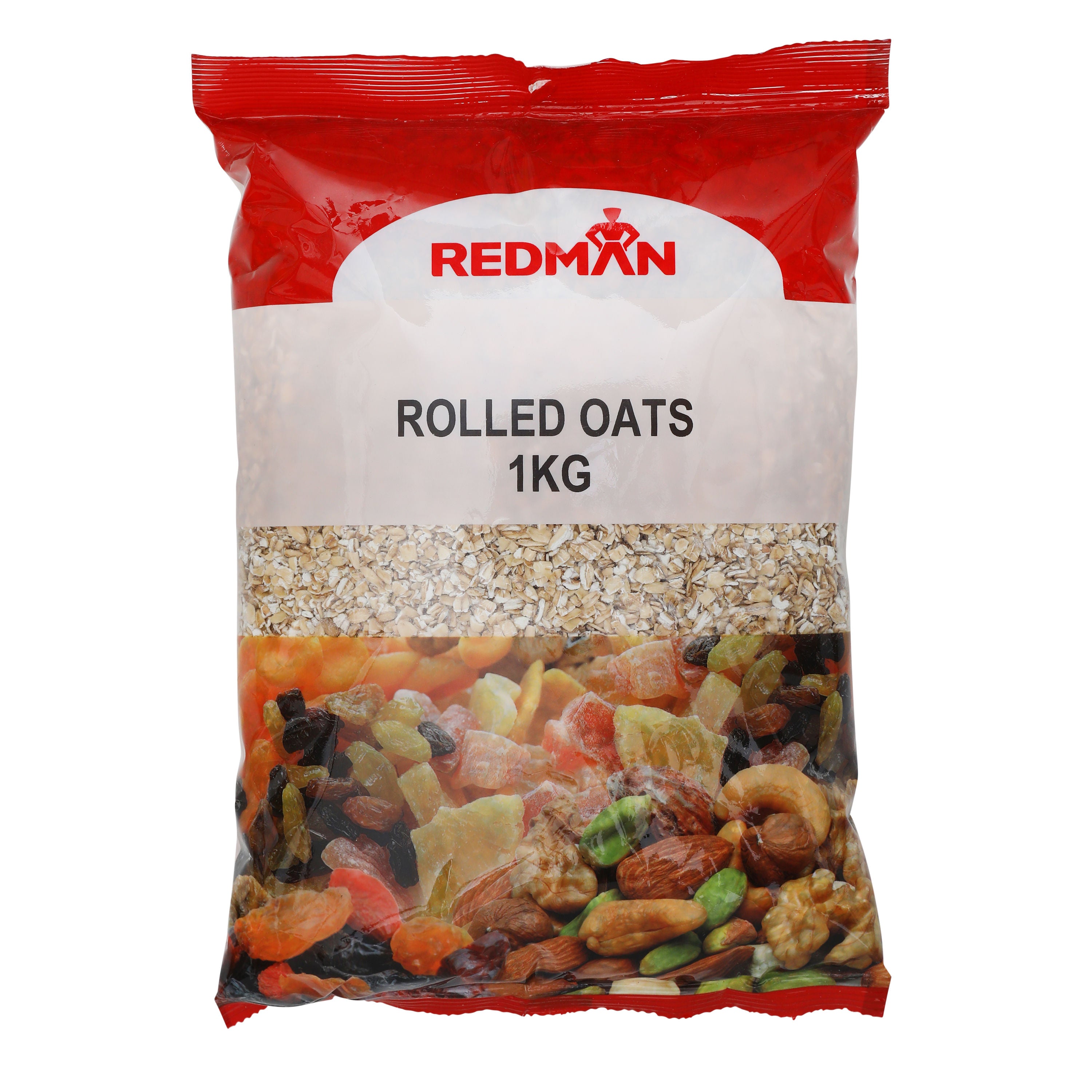 Redman Redman Rolled Raw Oats - 1 kg