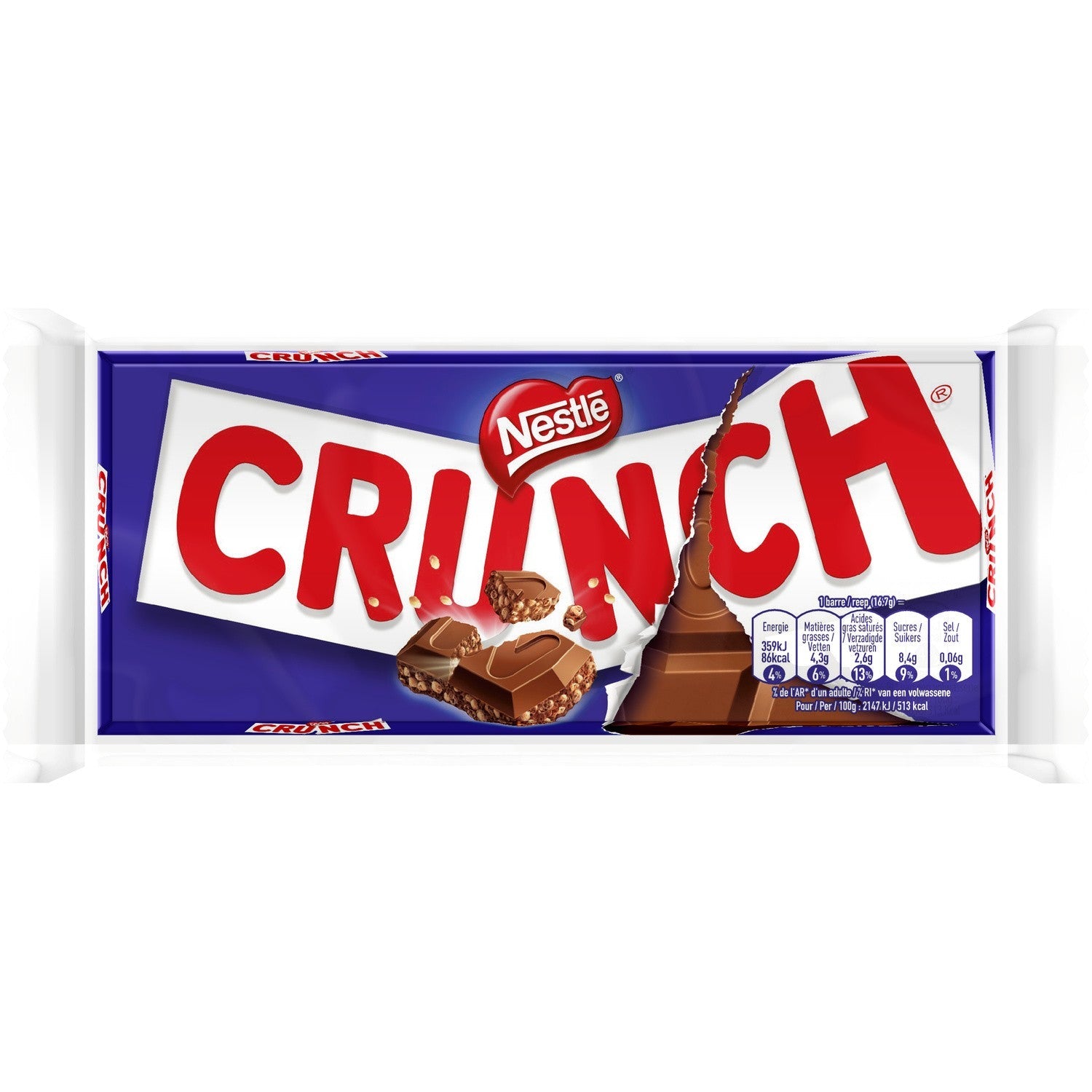 Crunch Milk Chocolate With Cereal  - 100 G