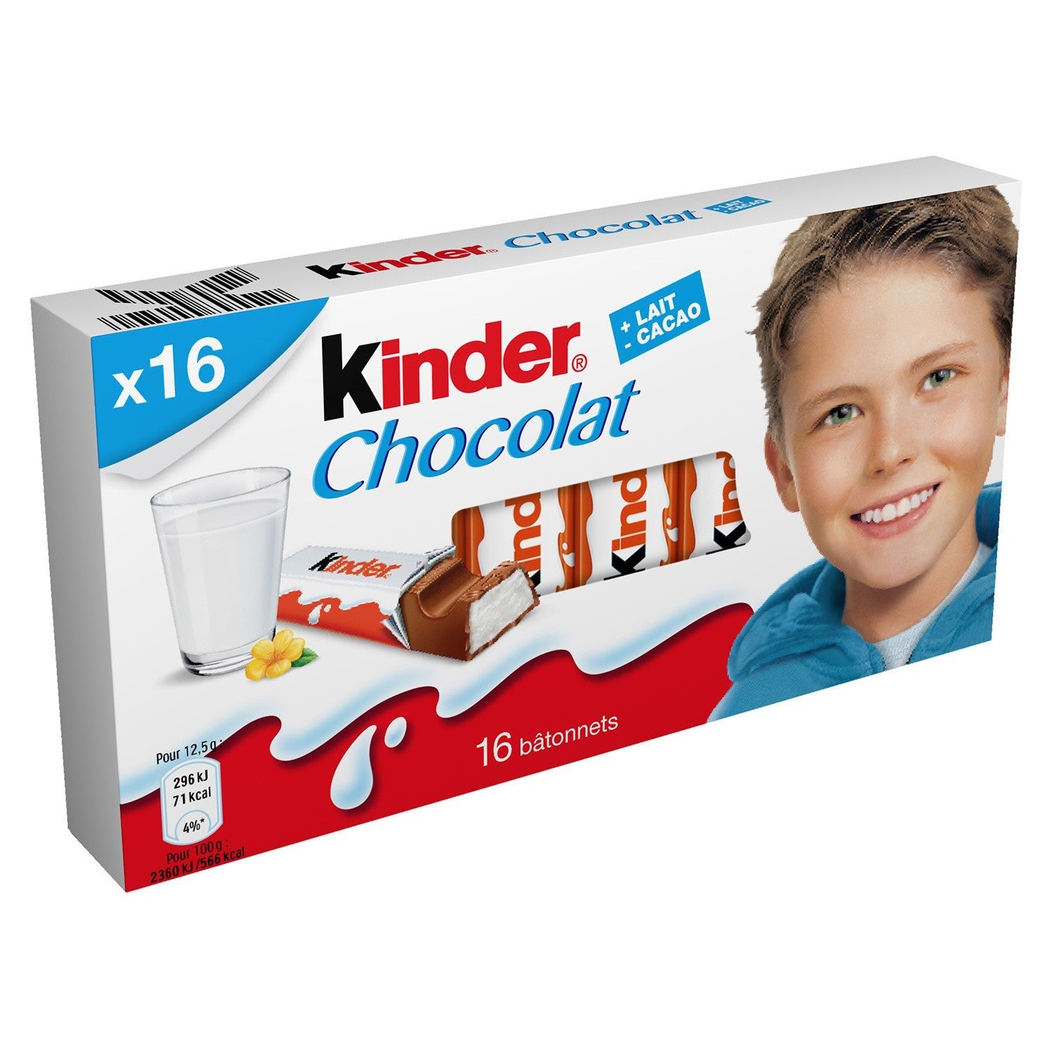 Kinder Chocolate Bars  - 16Pc