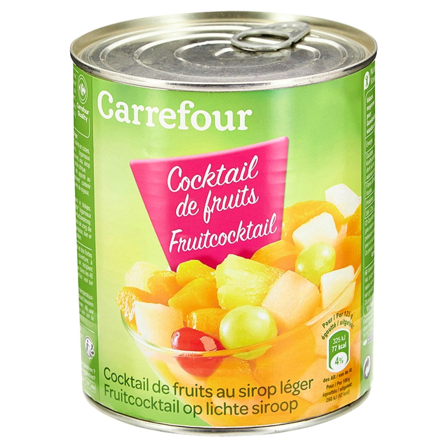 Carrefour Fruit Cocktail In Syrup  - 465 G
