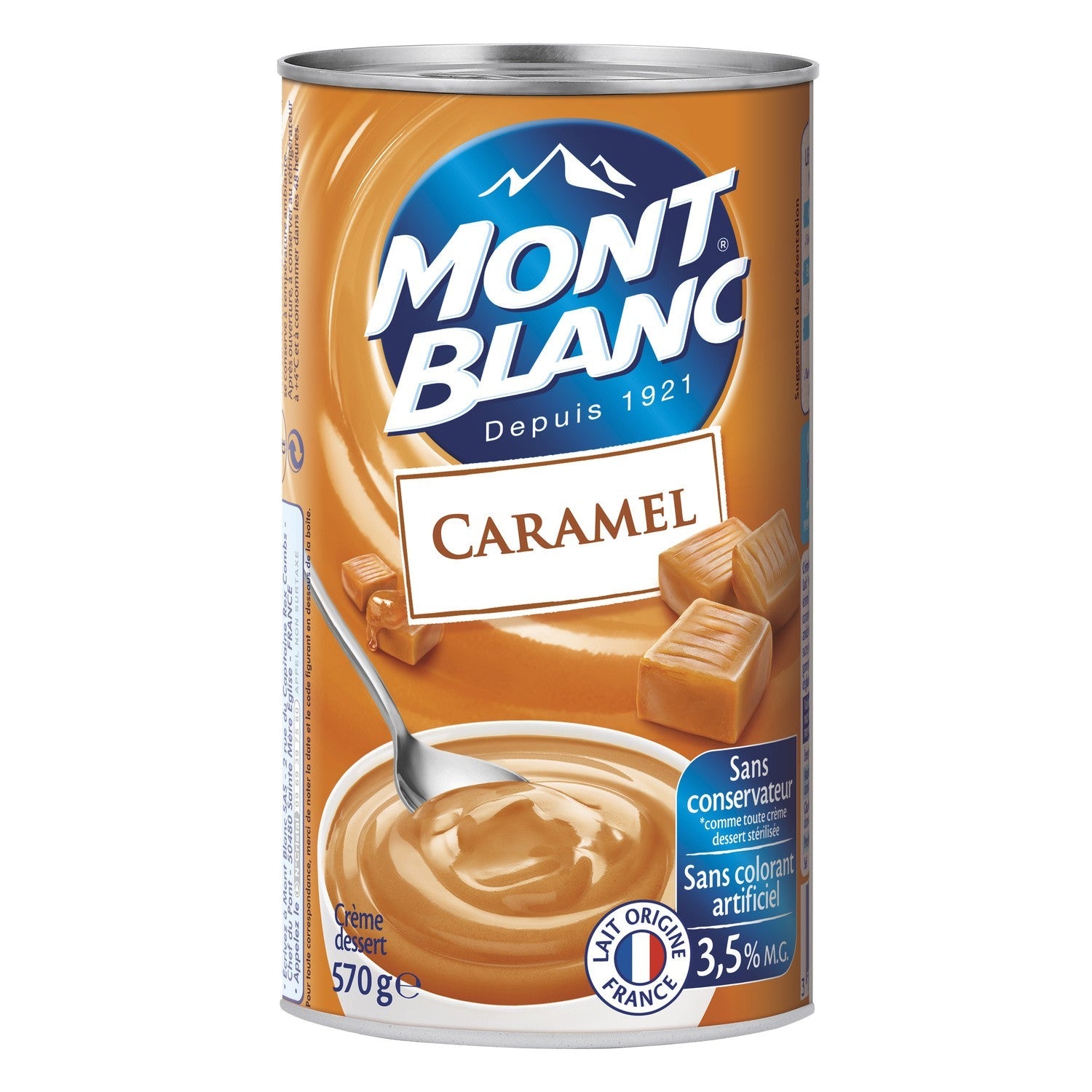 Mont Blanc Caramel Cream Dessert  - 570 G