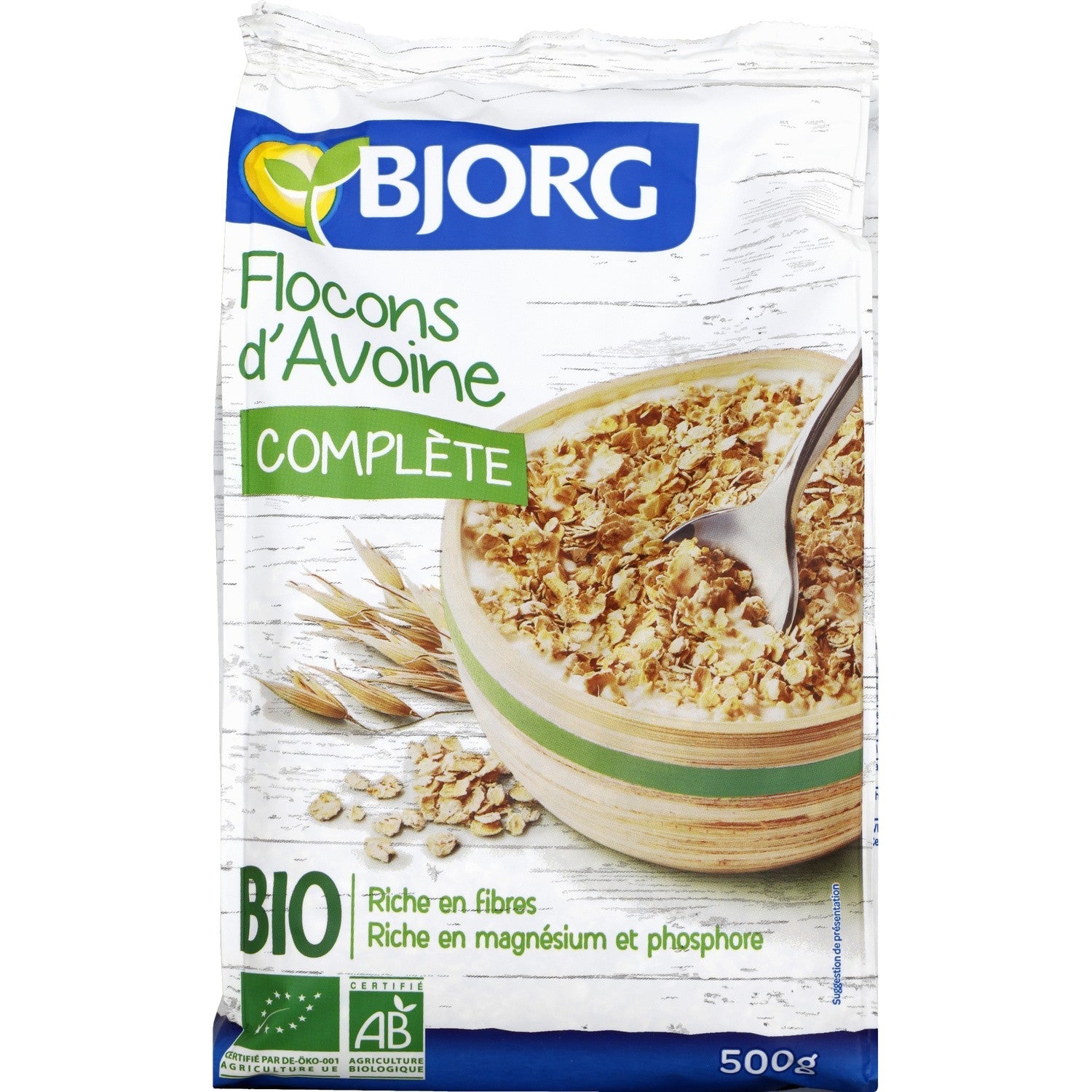 Bjorg Org Rolled Oats  - 500 G