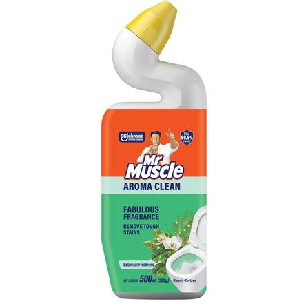 Mr Muscle Toilet Cleaner Botanical Freshness Triple Pack - 3 x 500 ml