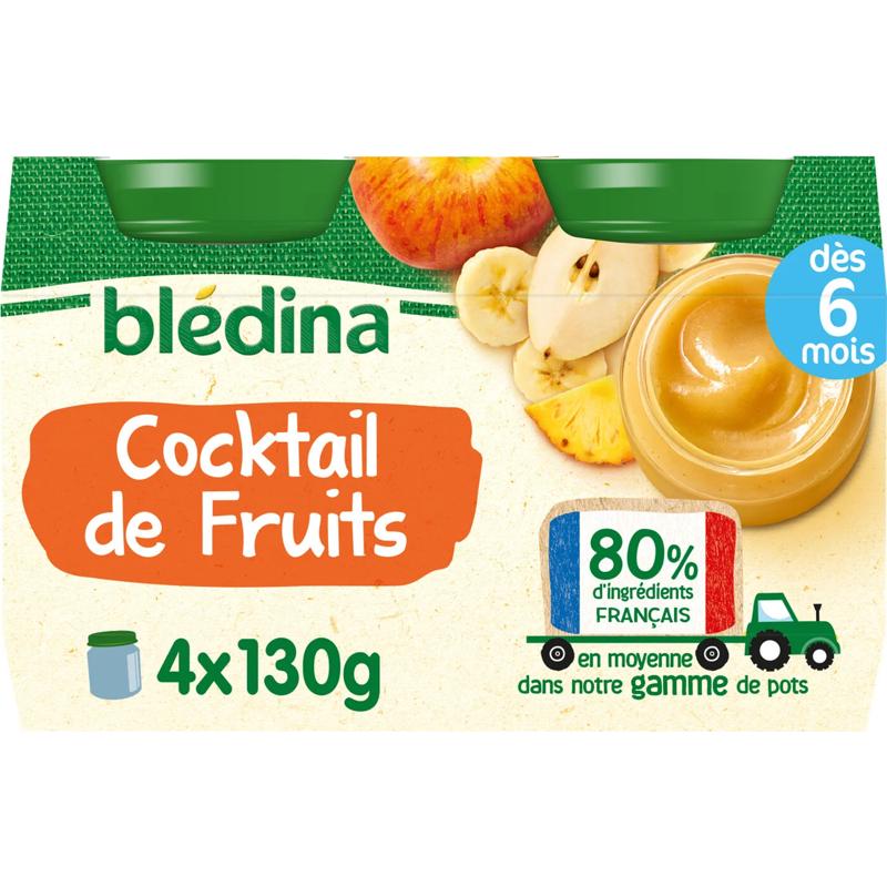 Bledina Fruit Cocktail Compote  - 130 G