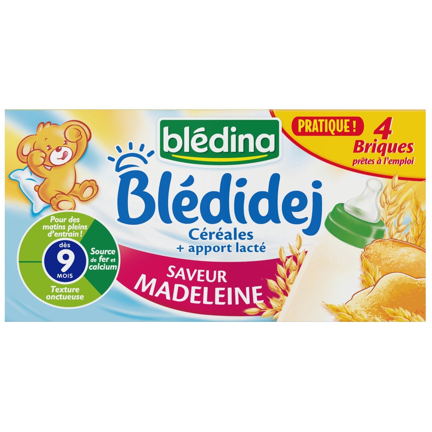 Bledina Madeleine Cereal Mix 12M  - 50Ml