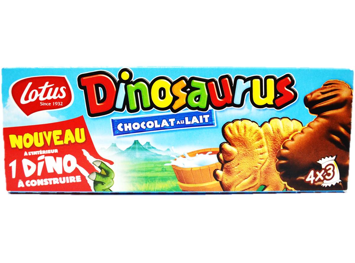Cemoi Milk Chocolate Dinosaur Biscuits  - 225 G