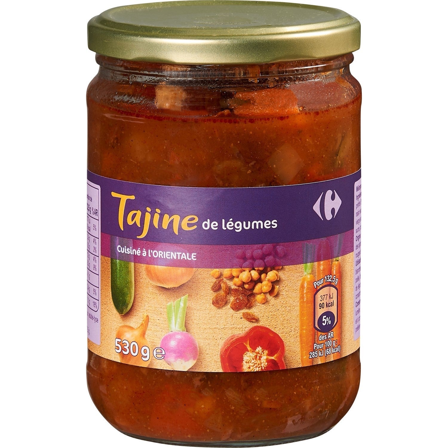 Carrefour Tajine Vegetables  - 530 G