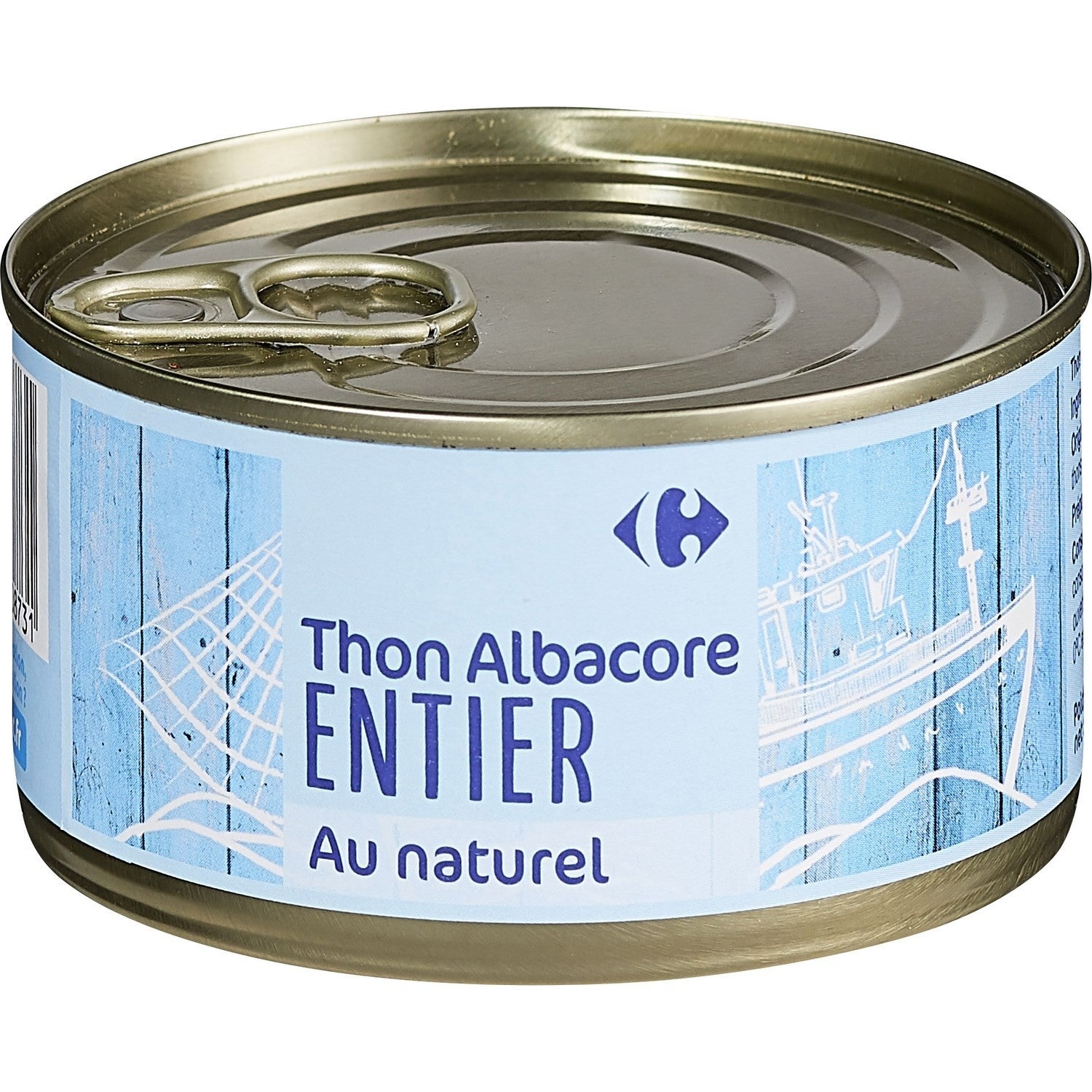 Carrefour Natural Whole Tuna  - 140 G