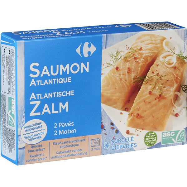 Carrefour Salmon Steaks  - 250 G