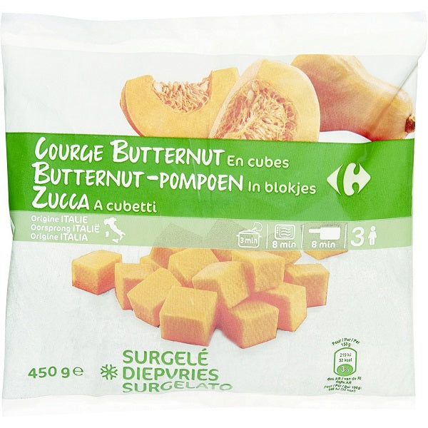 Carrefour Butternut Squash Cubes  - 450 G