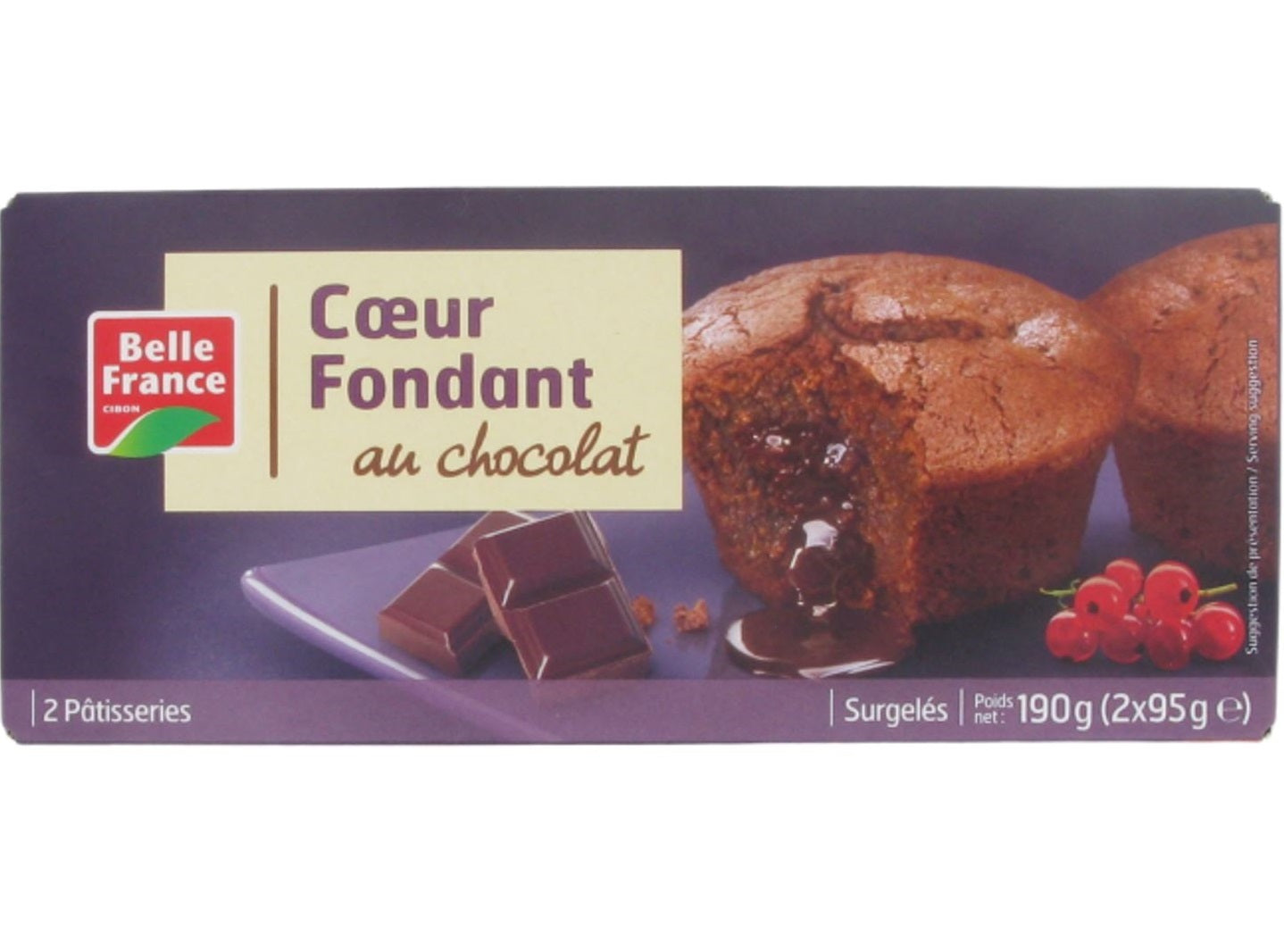 Belle France Chocolate Fondant  -  95 G