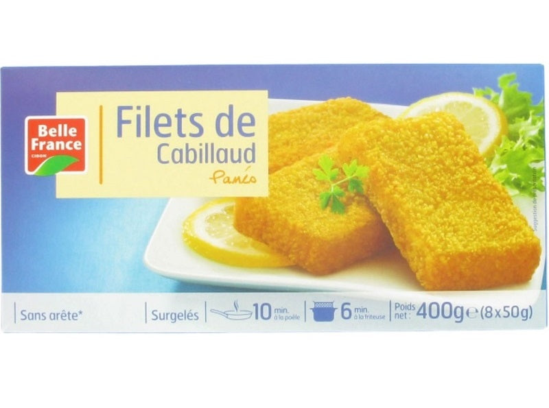 Belle France Breaded Cod Fillet  -  50 G