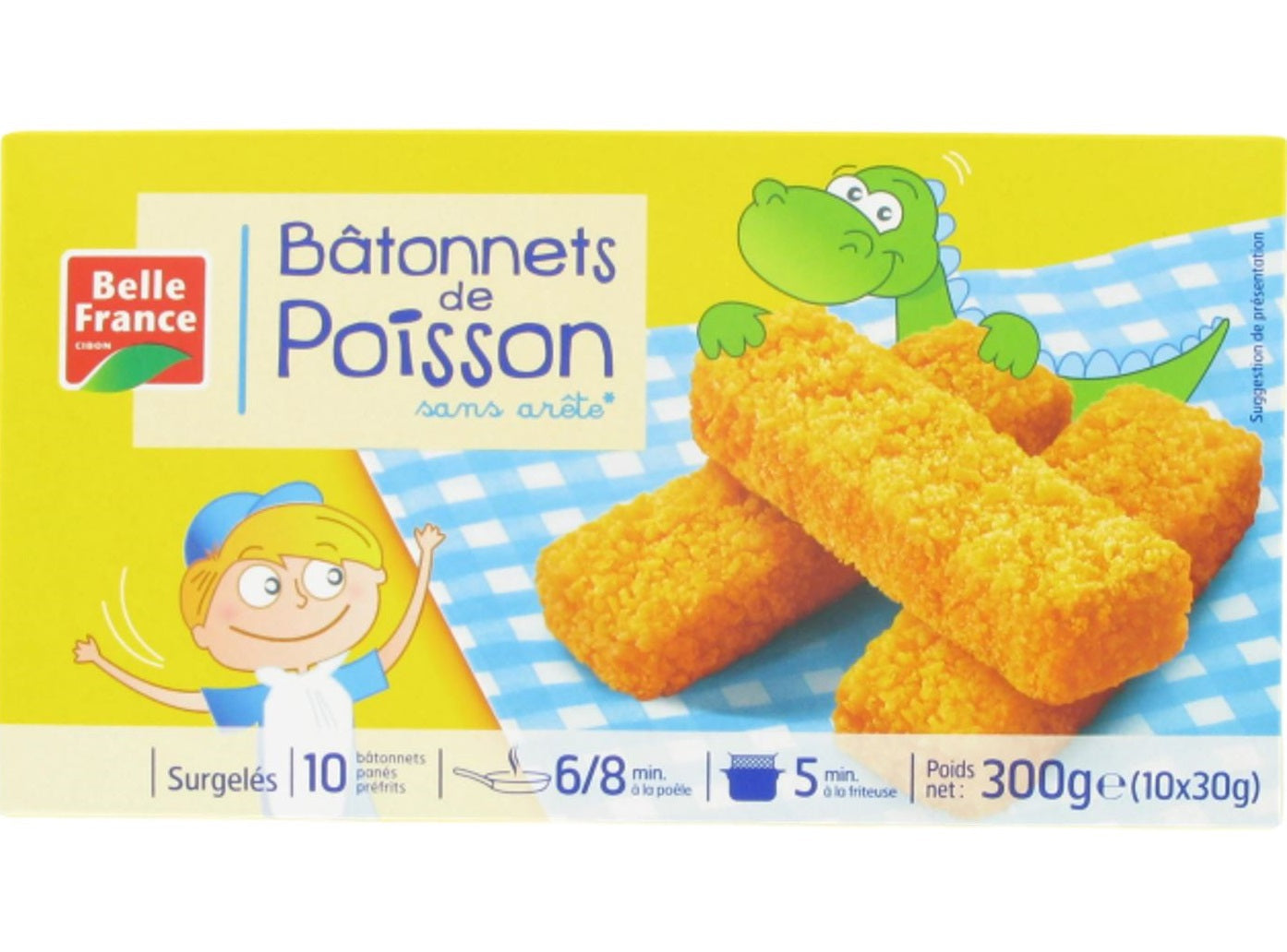 Belle France Pollock Fried Sticks  -  30 G
