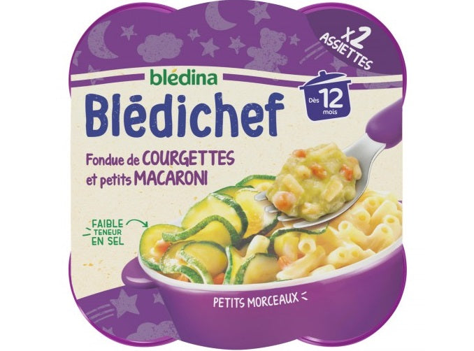 Bledina Zucchini Macaroni Puree  - 230 G