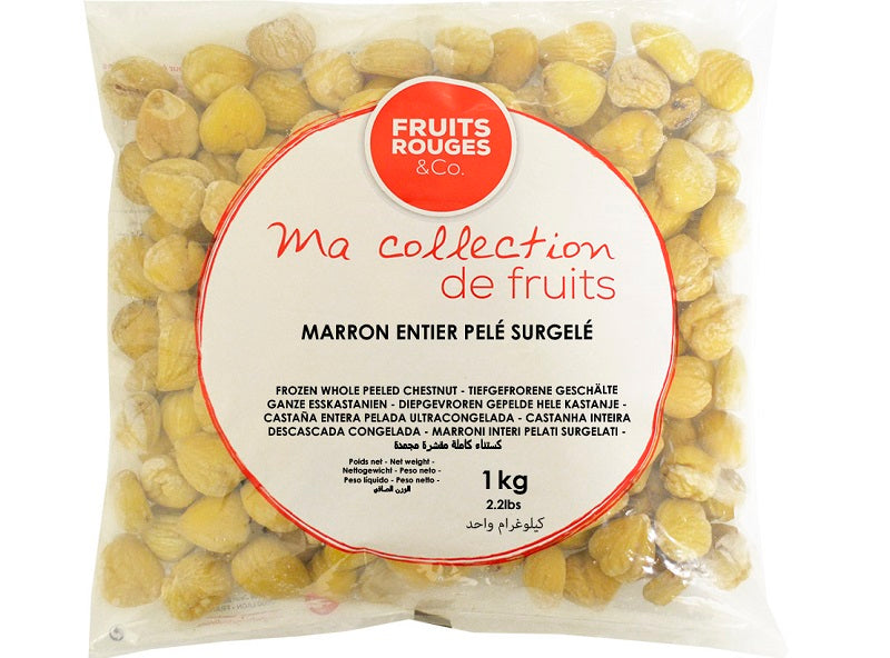 Fruits Rouges Co Whole Chestnuts  -  1Kg