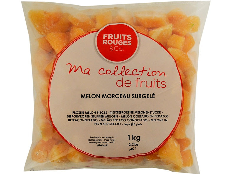 Fruits Rouges Co Melon Chunks - 1Kg