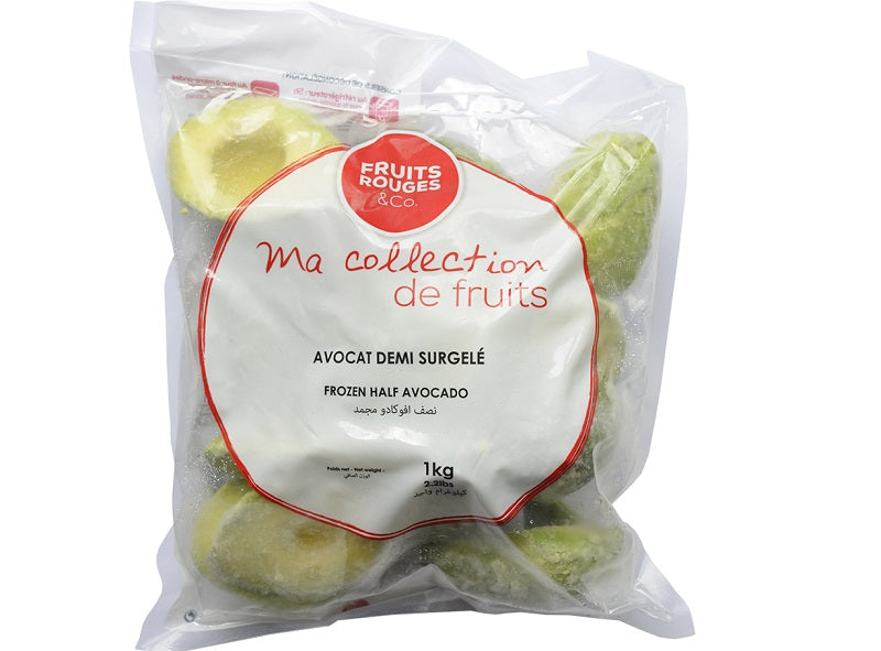Fruits Rouges Co Avocado Halves  -  1Kg