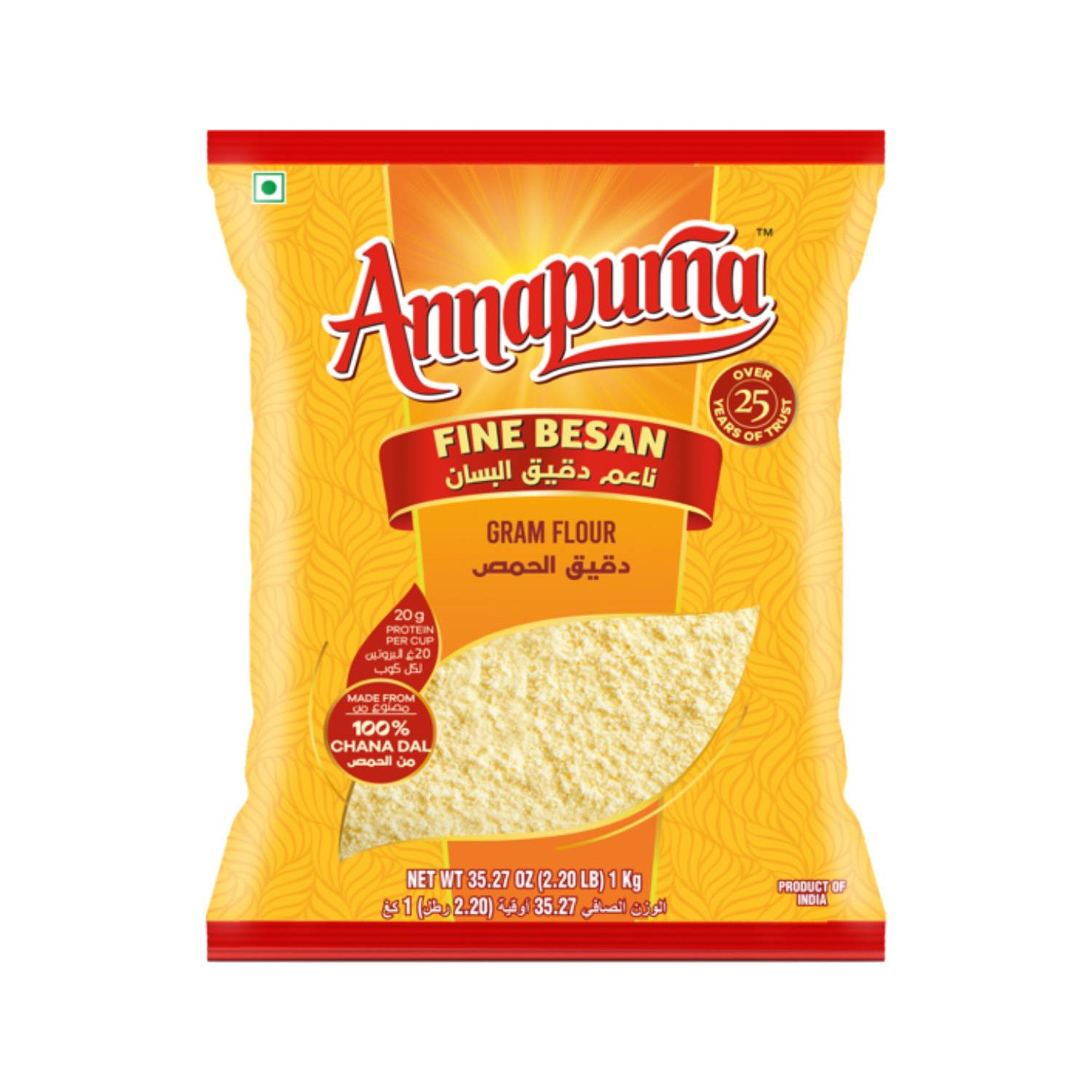 Annapurna Besan Flour - 1 kg
