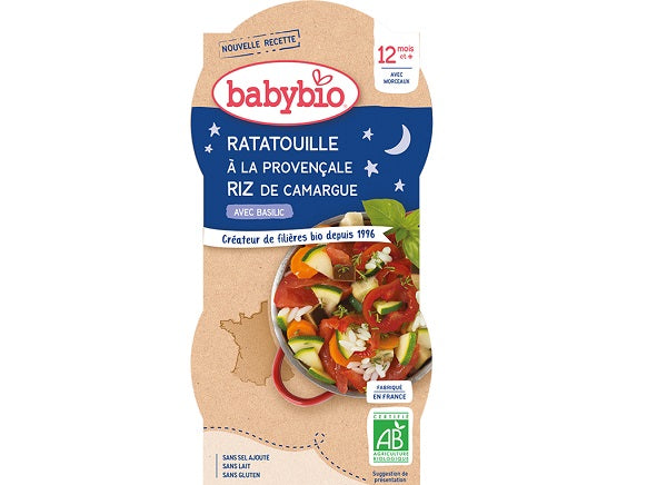 Babybio Organic Provence Ratatouille Rice Baby  - 200 G