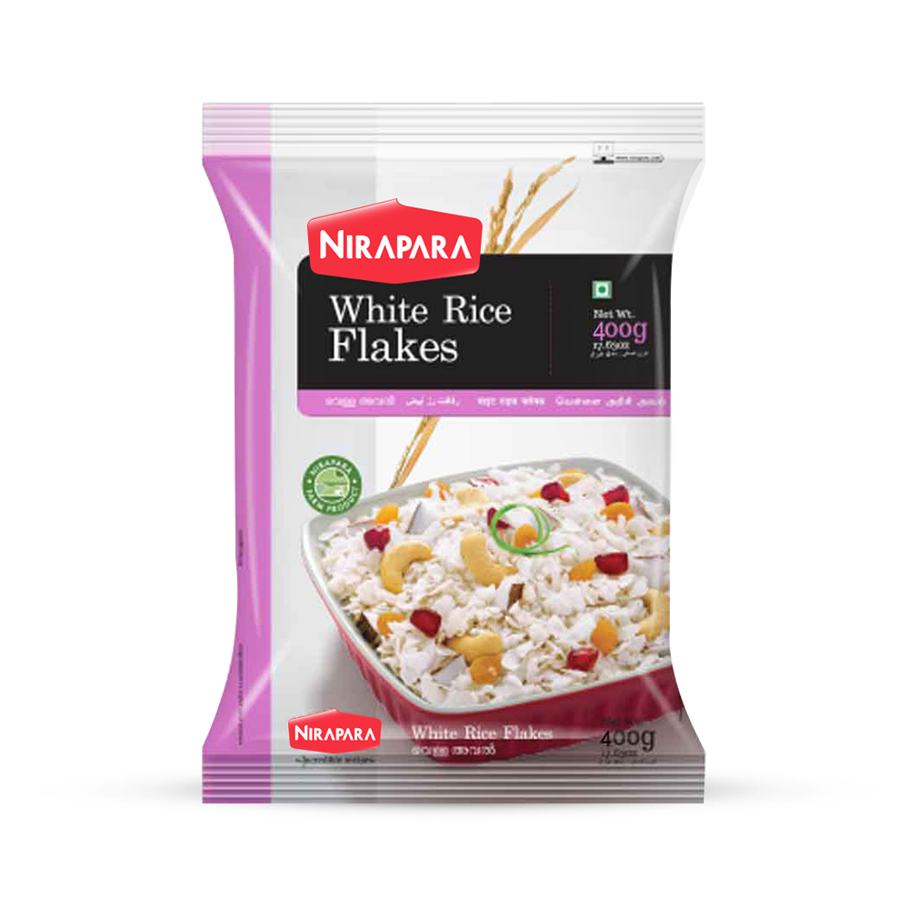 Nirapara White Rice Flakes - 400 g
