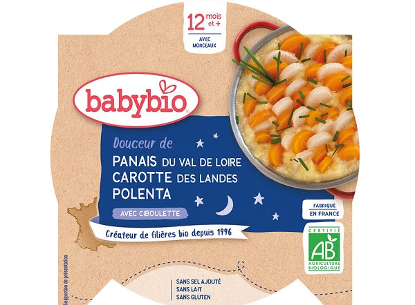 Babybio Organic Parsnip Carrot Polenta Baby  - 230 G