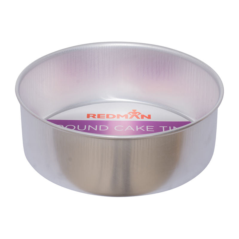 Redman Round Cake Tin Alum Anodized  - "X3"