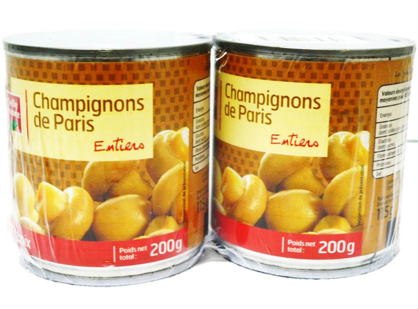 Belle France Whole Button Mushrooms  - 200 G