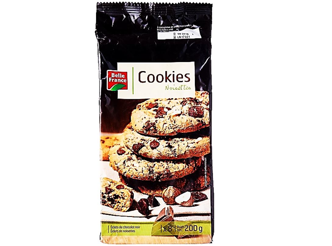 Belle France Chocolate Hazelnut Cookies  - 200 G