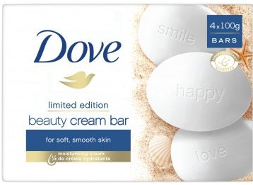 Dove Beauty Cream Bar Soap  - 4 x 100 G