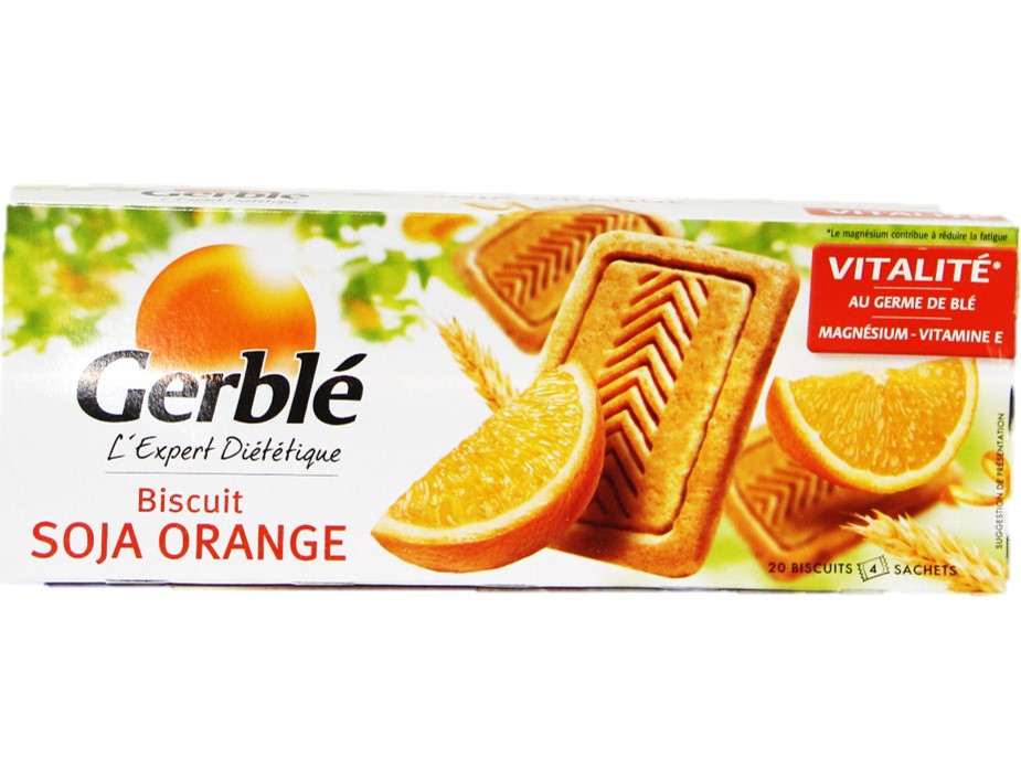 Gerble Orange And Soy Biscuits  - 280 G