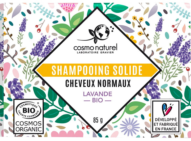 Ce Bio Organic Lavender Solid Shampoo  -  85 G