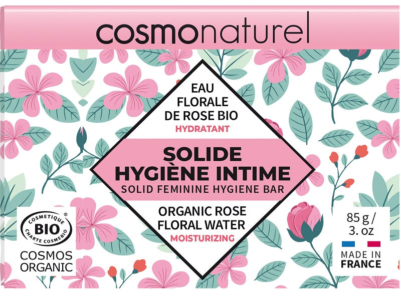 Ce Bio Organic Rose Water Feminine Hygiene Bar  -  85 G