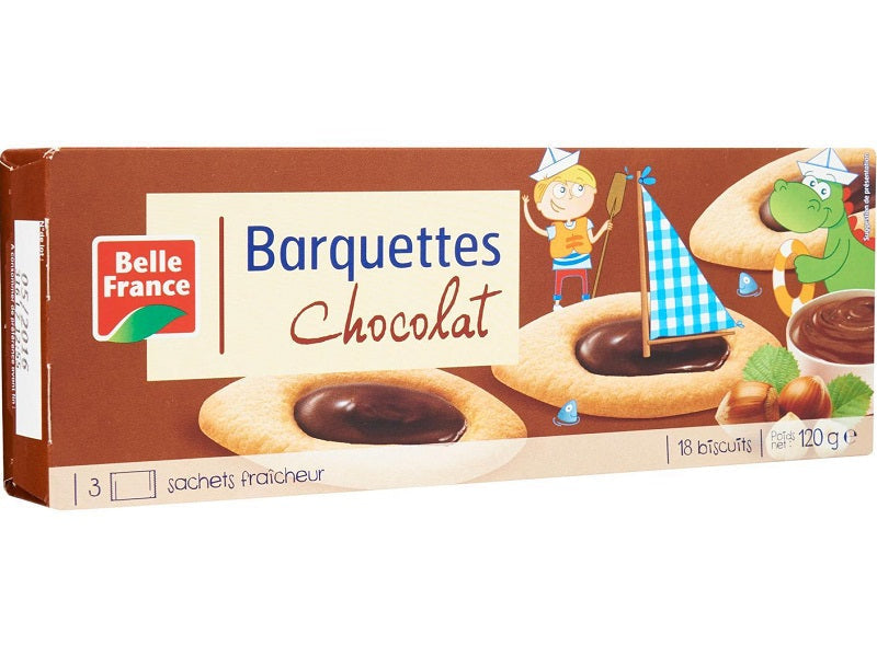 Belle France Chocolate Barquettes  - 120 G