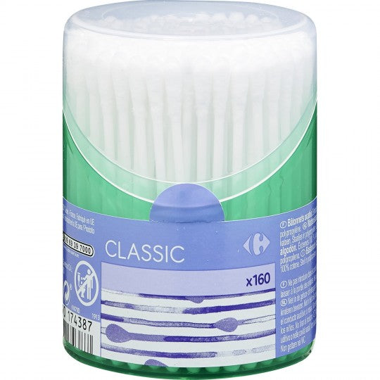 Carrefour Classic Cotton Buds  - 160 Pc