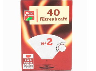 Belle France 40 Coffee Filters  - 40Pc