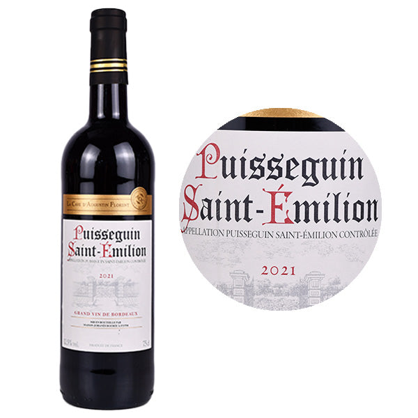 Selection A. Florent Puisseguin Saint Emilion Red Wine  - 75Cl